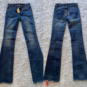 NWT Classic Tory Boot-Cut Jean